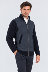 Giubbotto Moderno Blue Navy