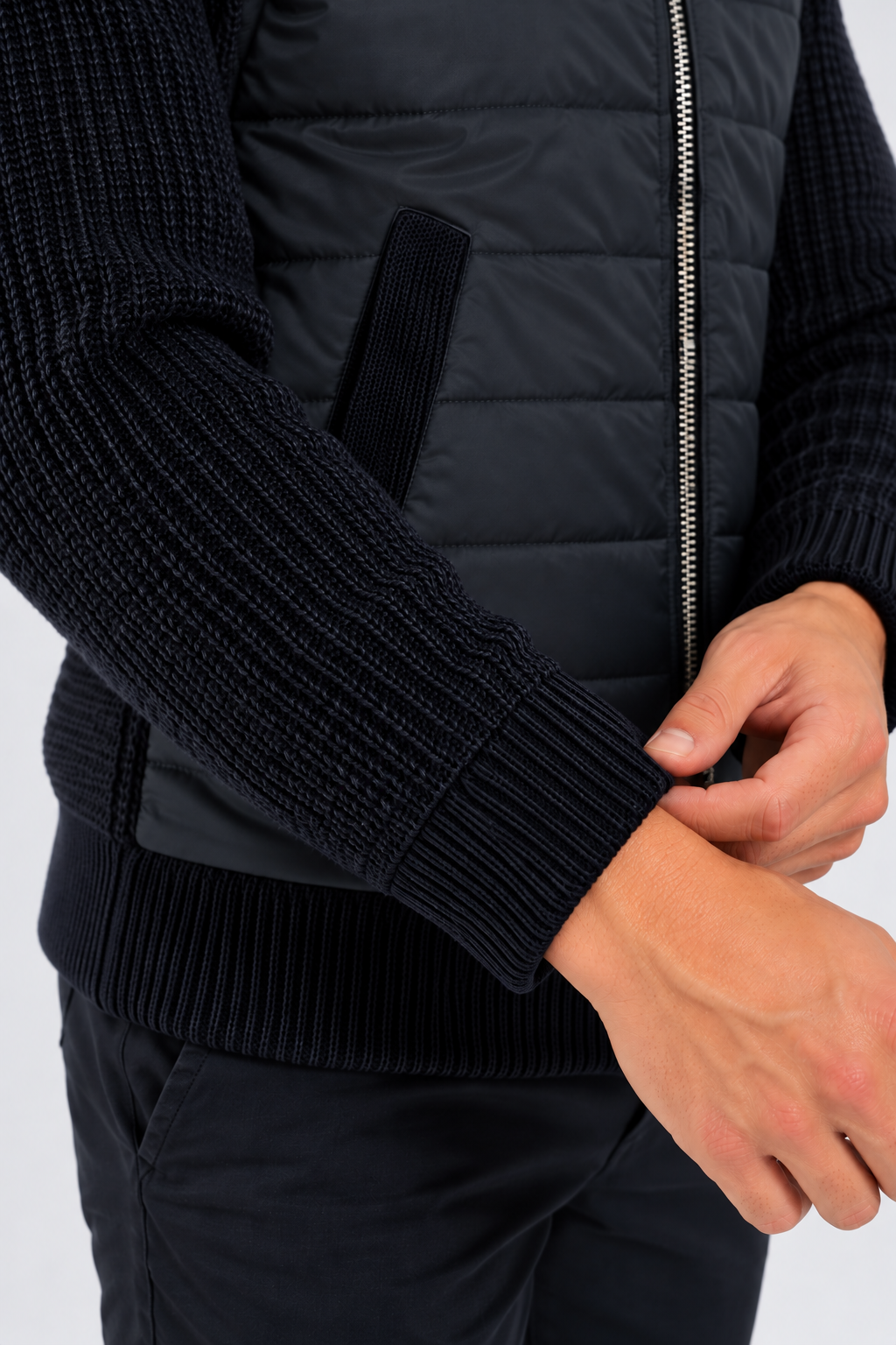 Giubbotto Moderno Blue Navy