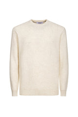Girocollo Crema Cashmere e Lana Merinos