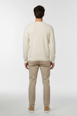 Girocollo Crema Cashmere e Lana Merinos