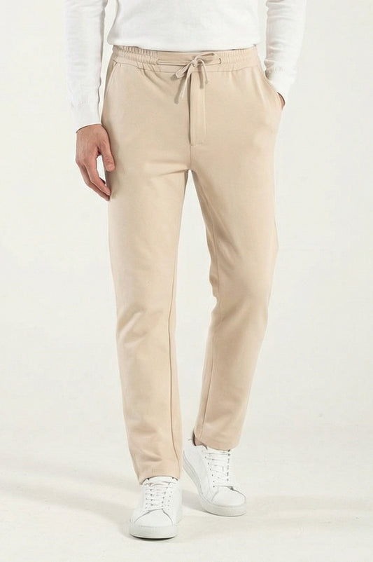 Pantaloni de hanorac bej