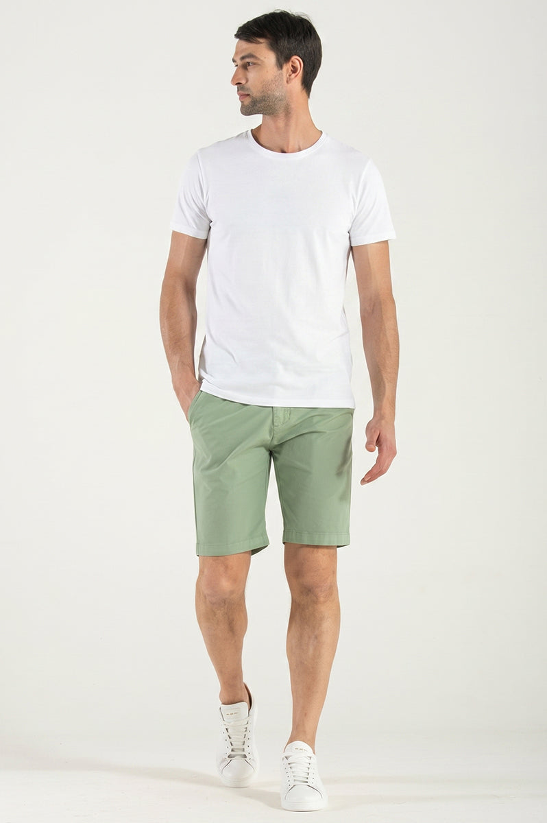 Bermuda in Cotone Organico Verde