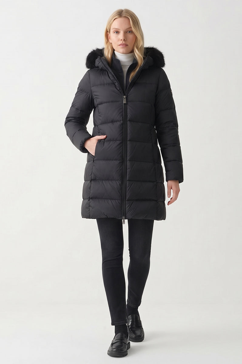 Piumino Cortina Nero