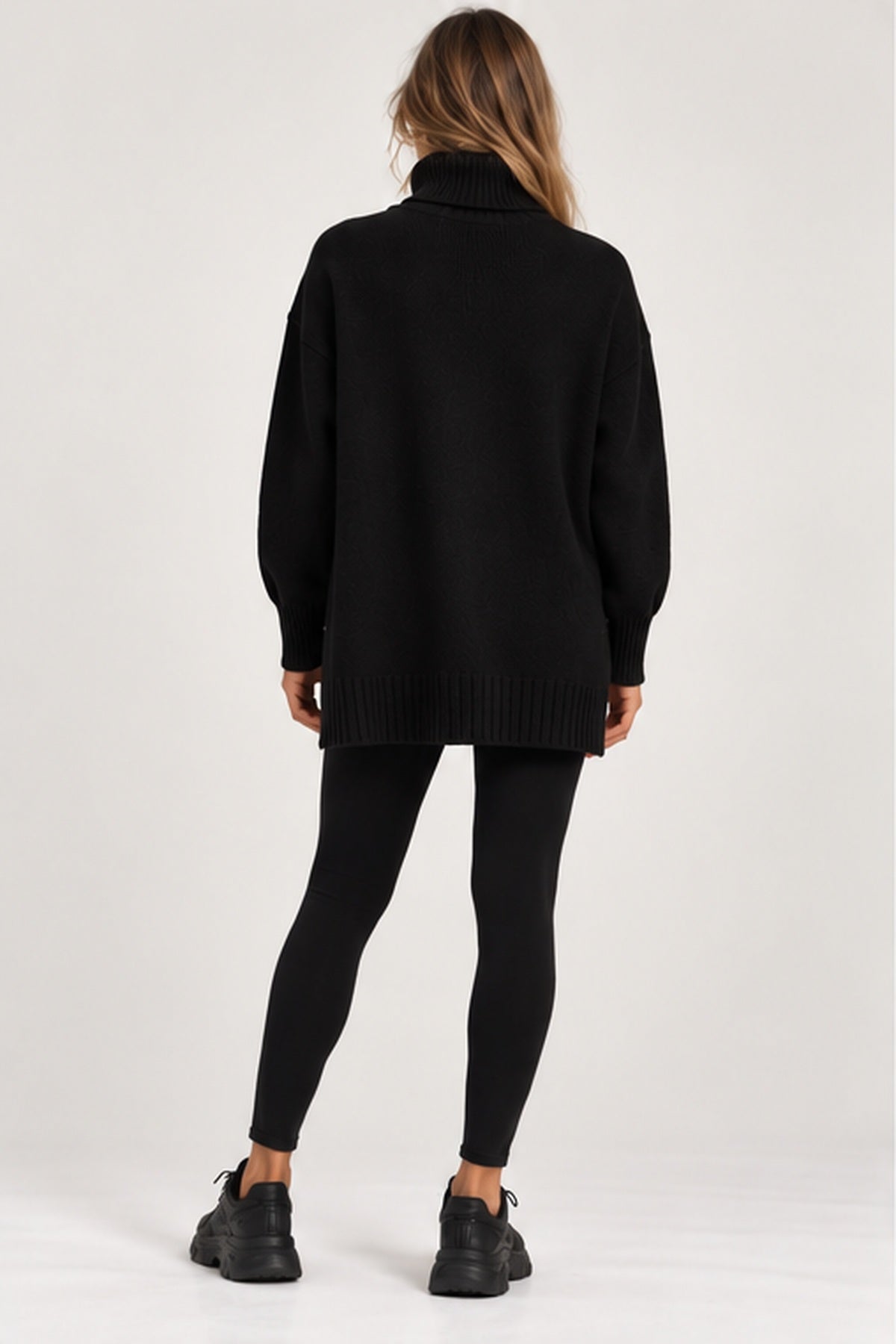 Maglione Lungo Nero