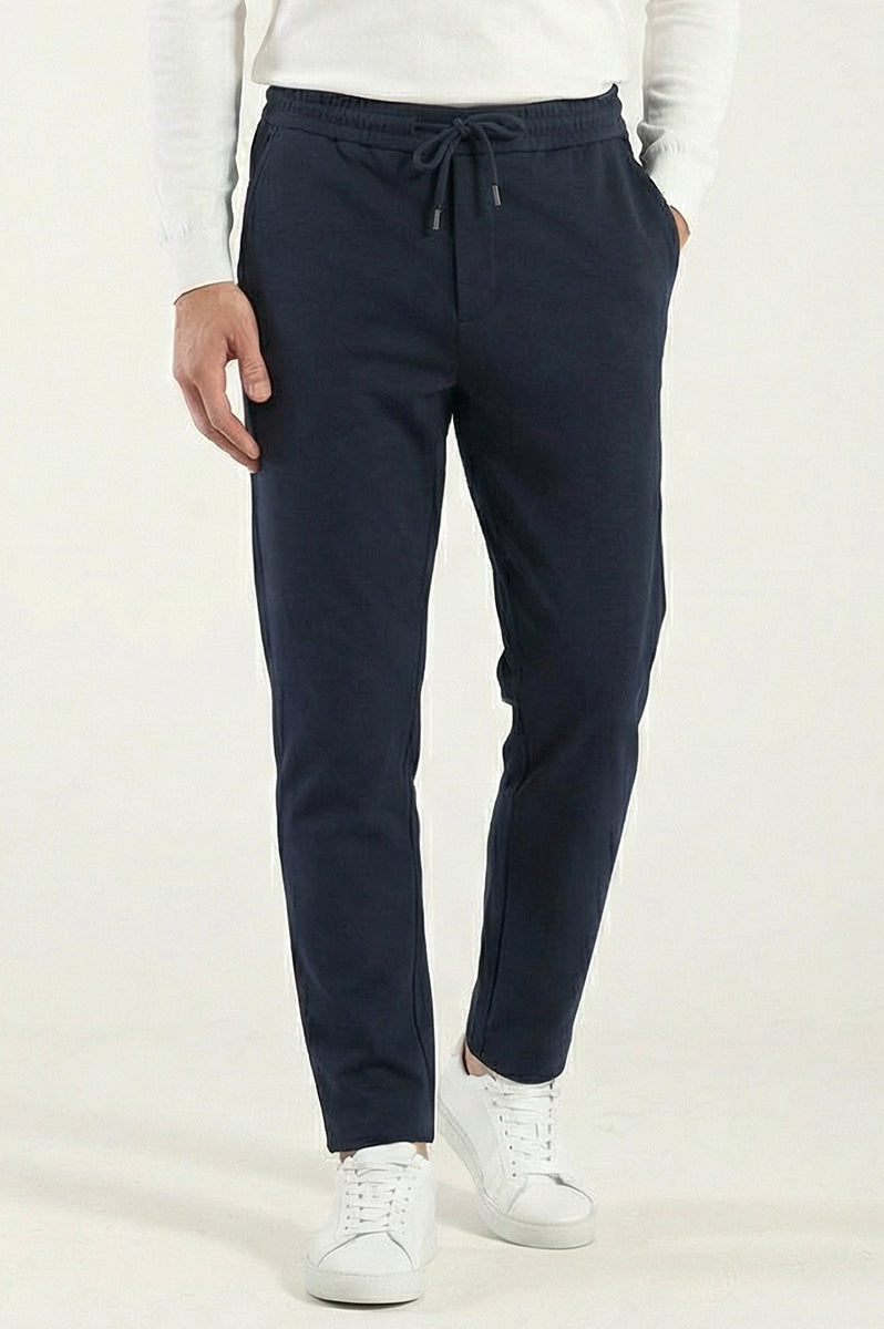 Fleece-Lined Blue Trousers