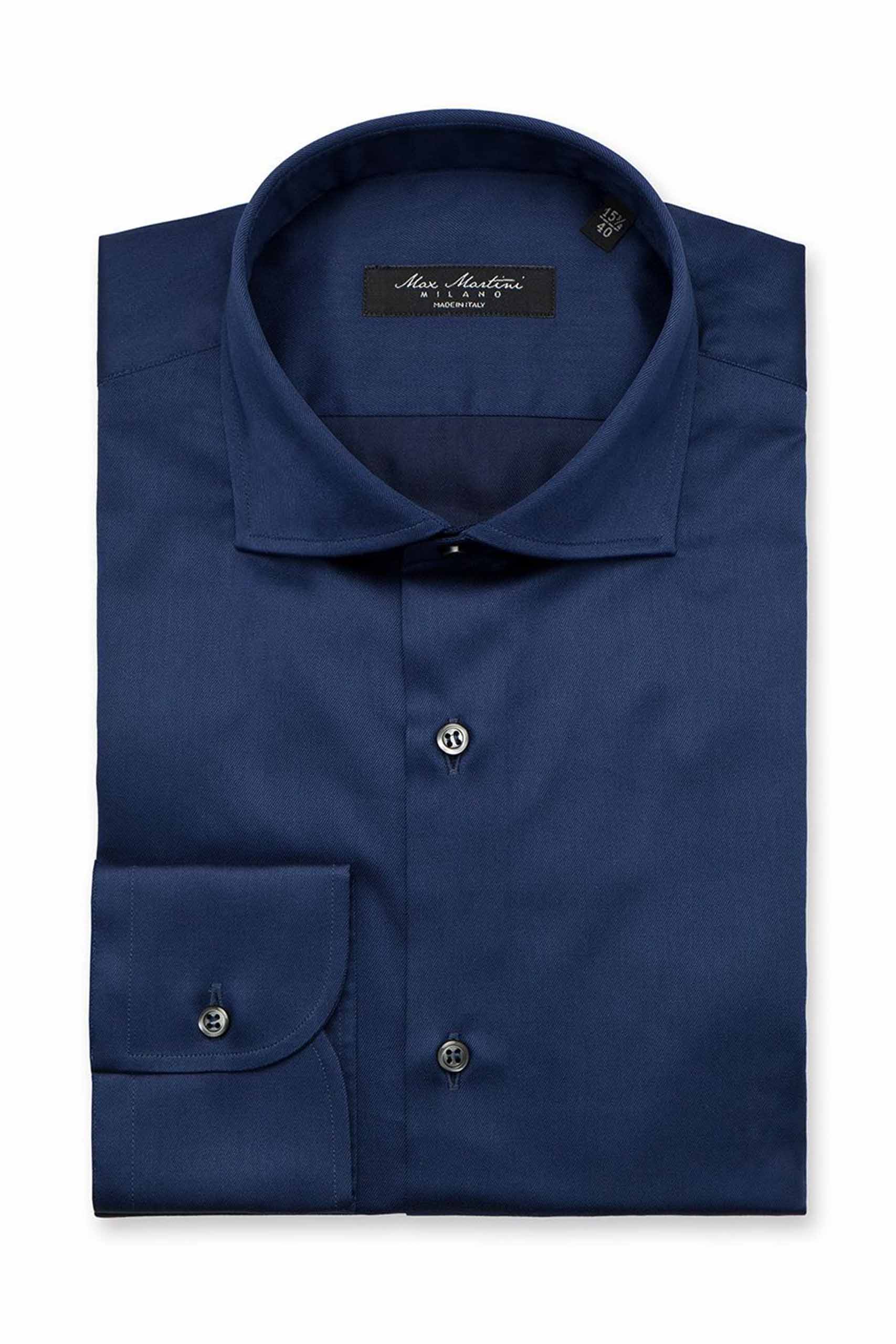 <tc>Camisa azul Made in Italy</tc>