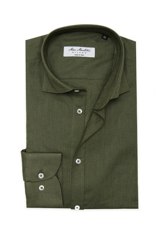 Camicia di Lino Fine Serie Taglia 39