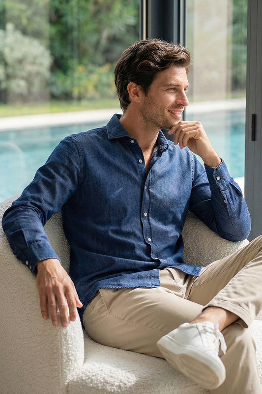 Cămașă de blugi pentru bărbați