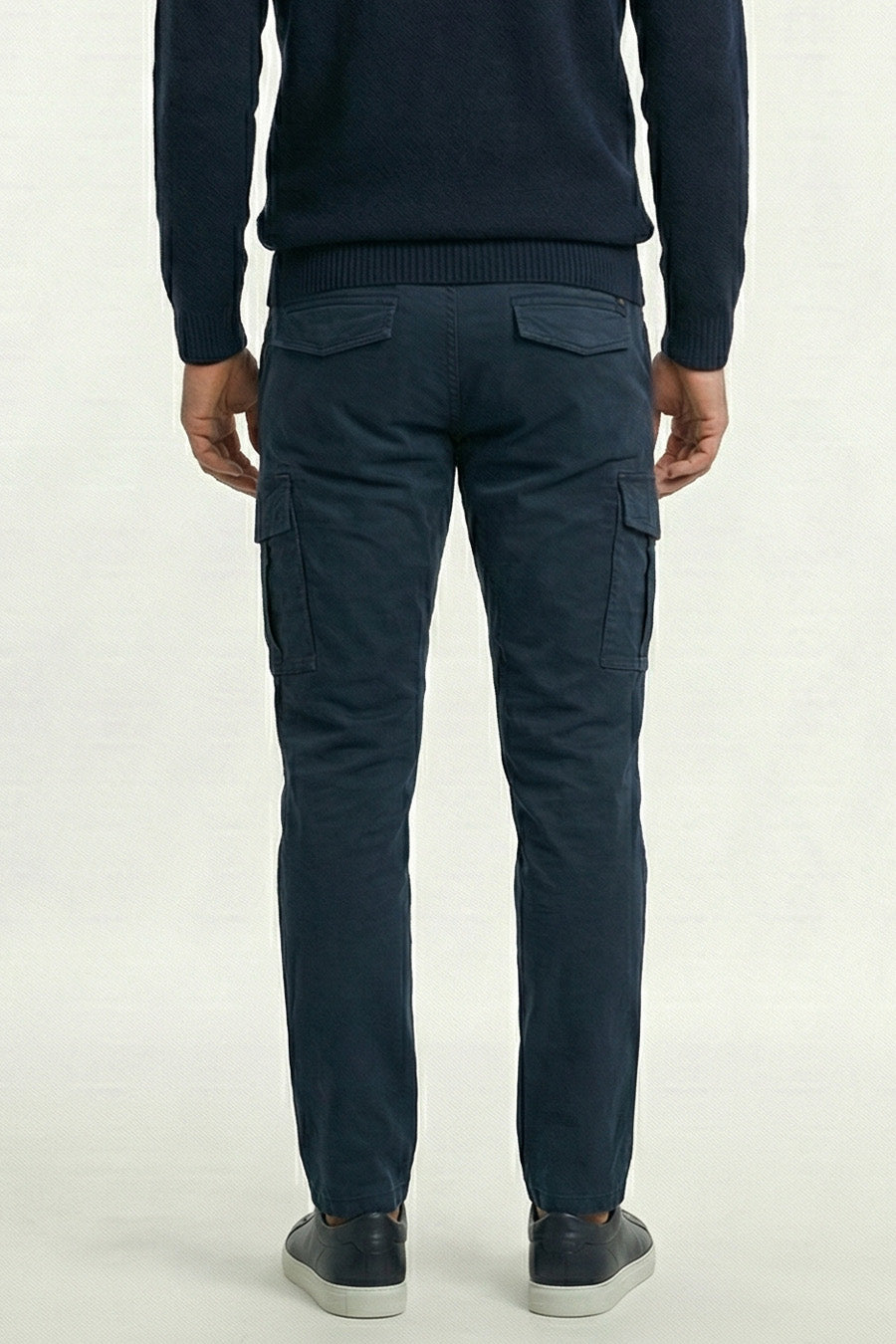 Pantaloni Tasconi albastru bleumarin