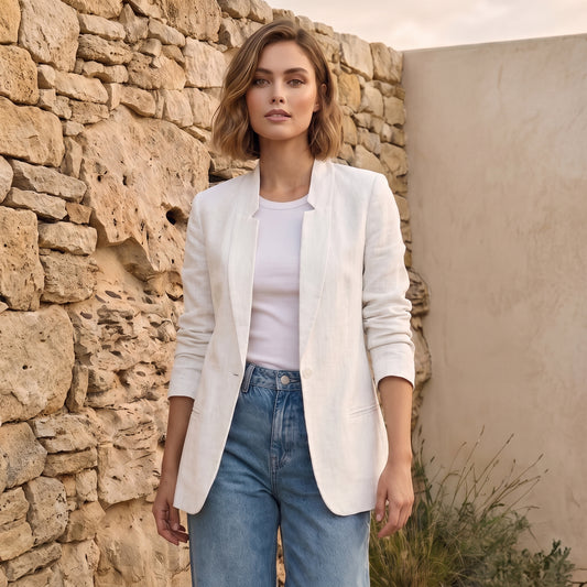 Blazer Lino Cotone Fine Serie