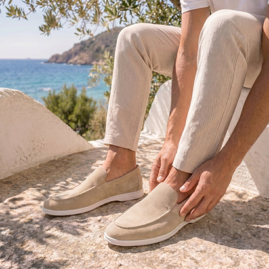 Premiummockasiner St.Tropez Beige