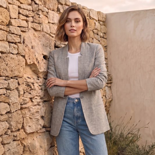 Blazer Lino/Cotone Fine Serie