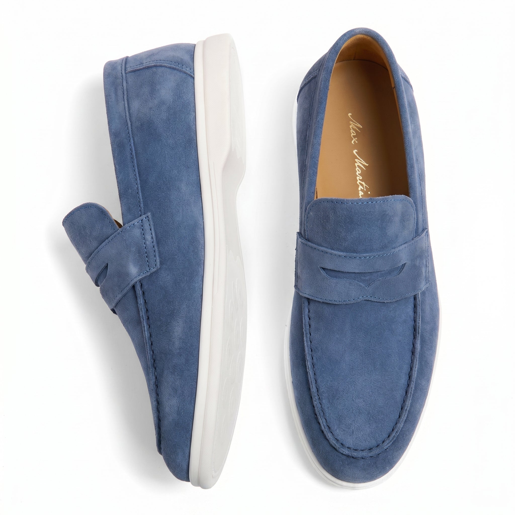 Premium-Mokassin „Monte Carlo Blue Royal“.