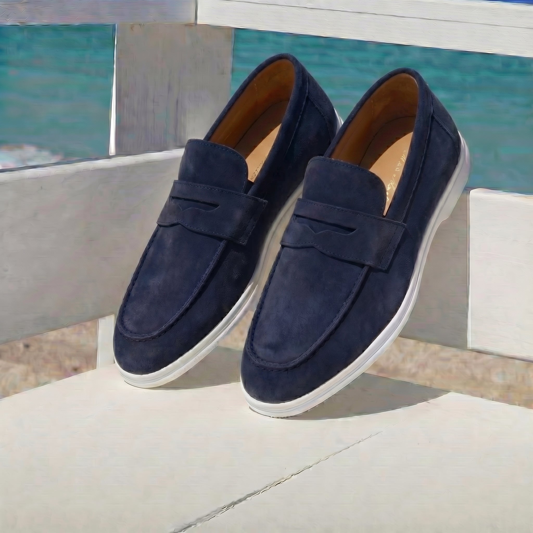 Mocassini Premium Monte Carlo Blue