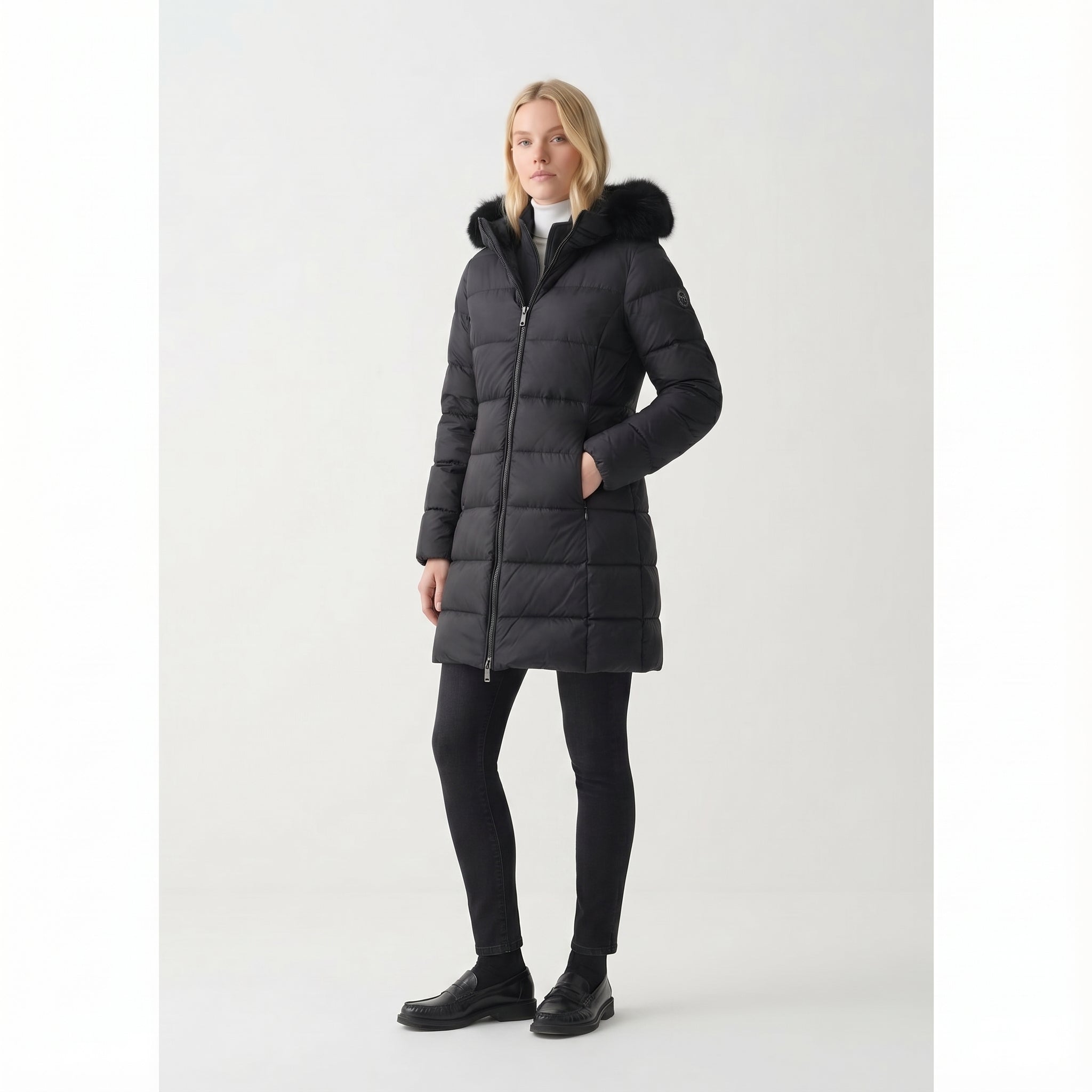 Piumino Cortina Nero