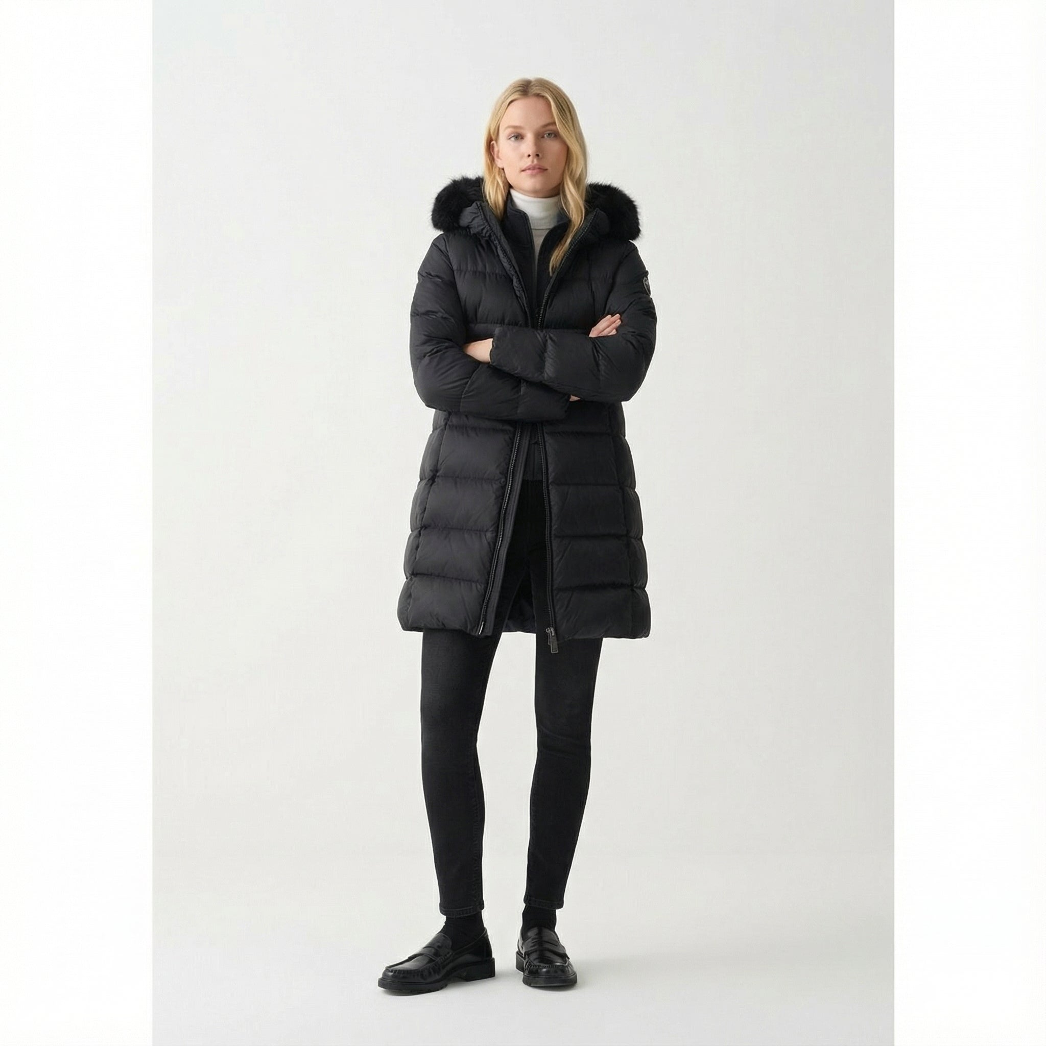 Piumino Cortina Nero