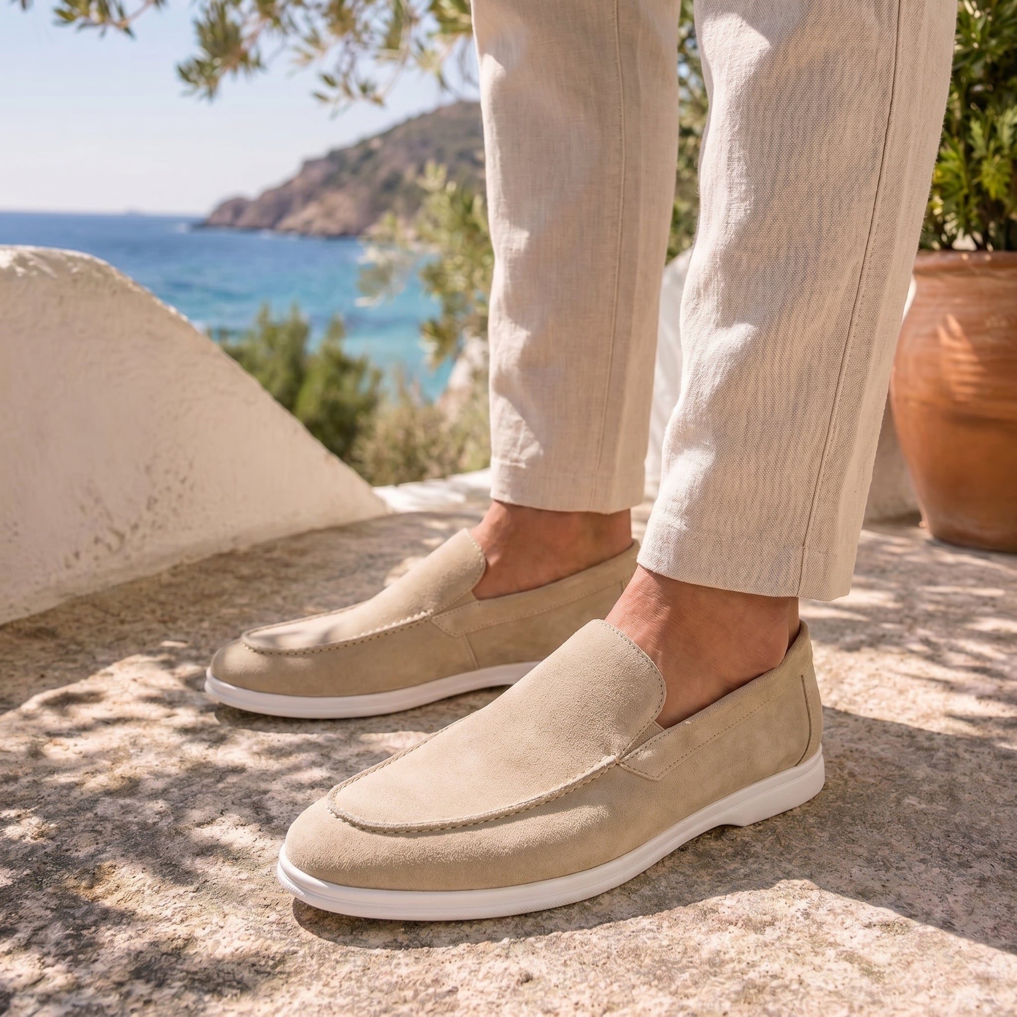Premium-Mokassins St.Tropez Beige