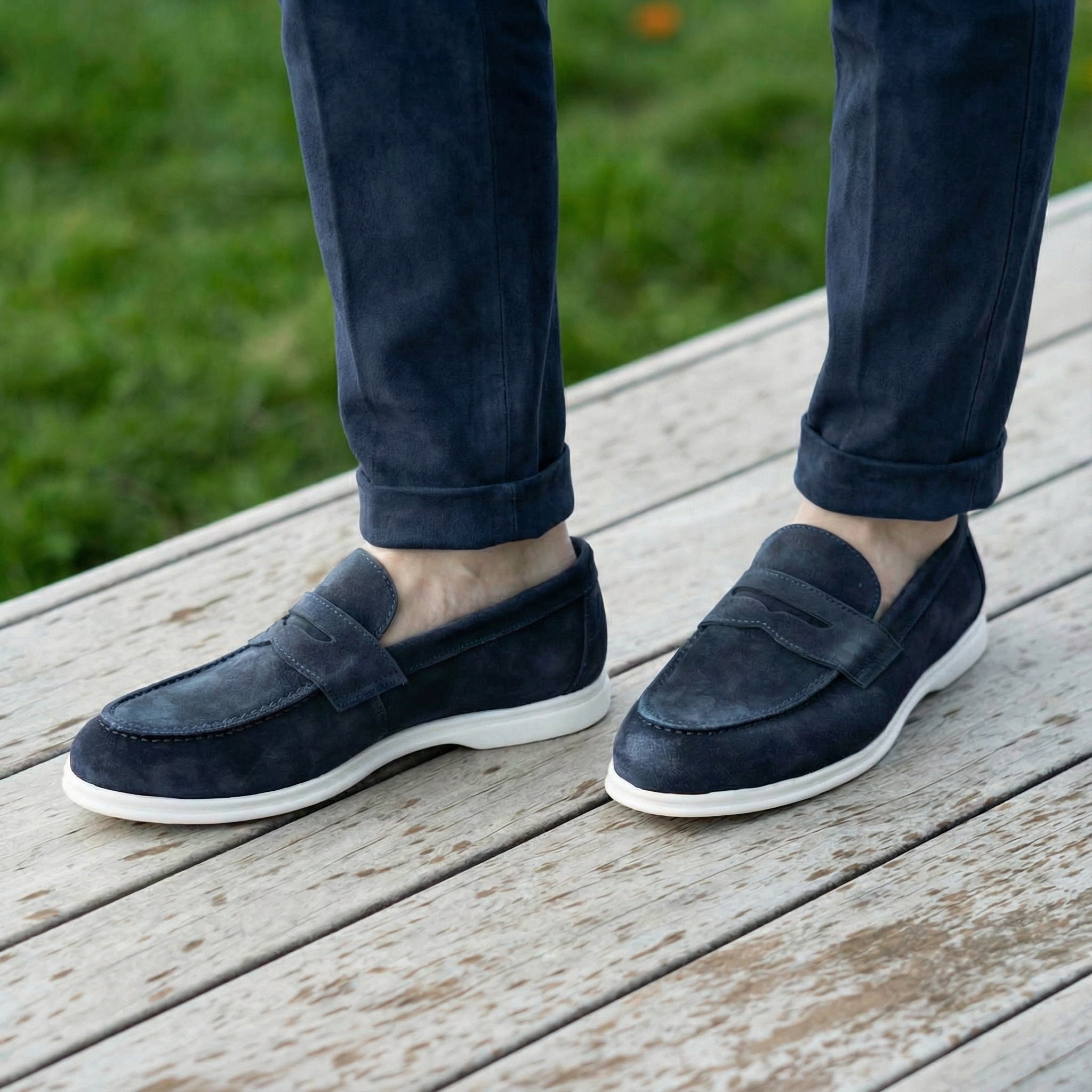 Mocassini Premium Monte Carlo Blue