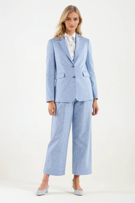 Tailleur Celeste Lino/Cotone