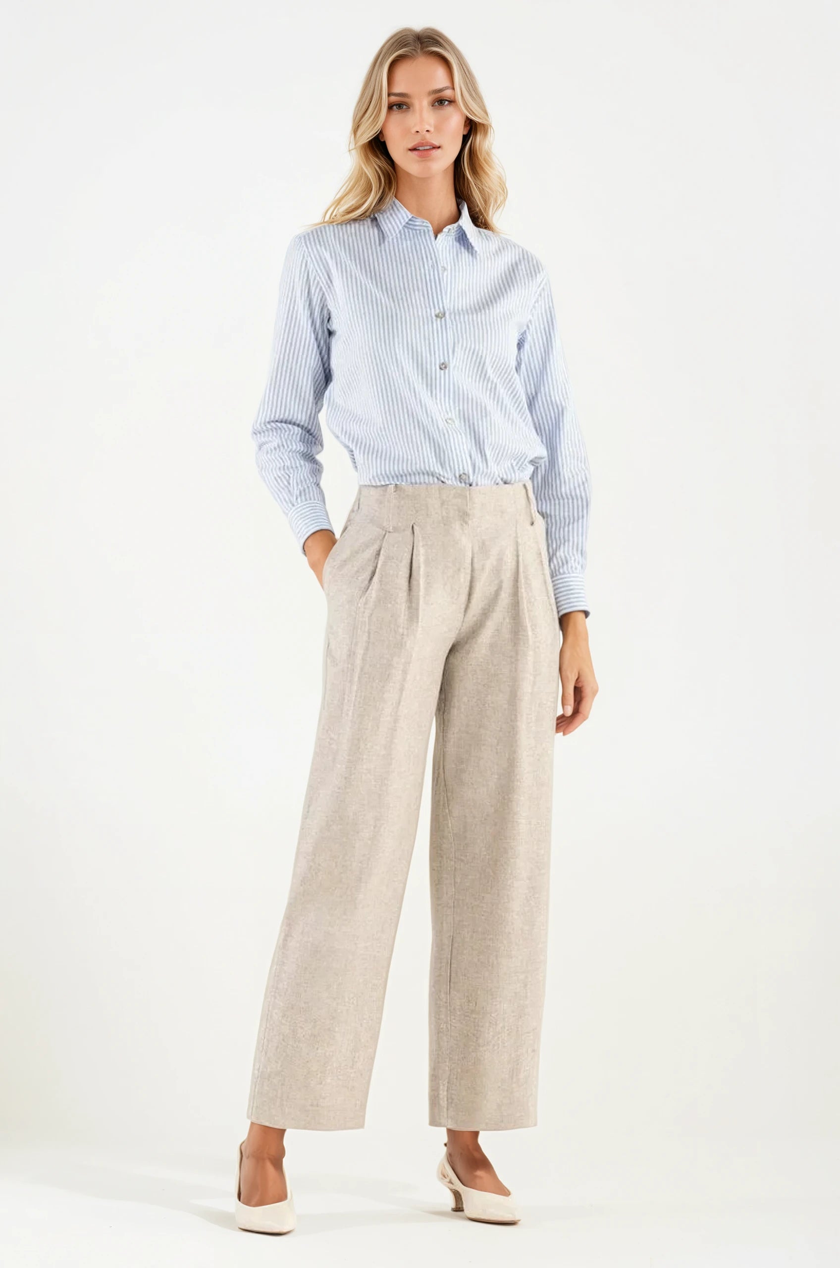 Pantalone Milano Colore Naturale