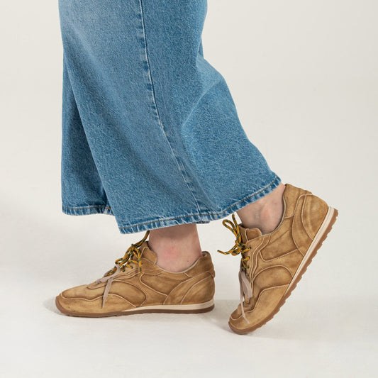 Sneakers Beige Made in Italy