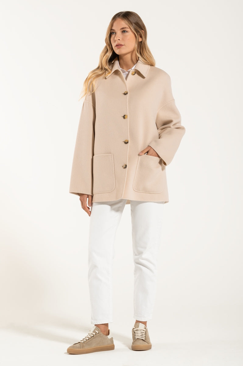 Giacca Cappotto Camel