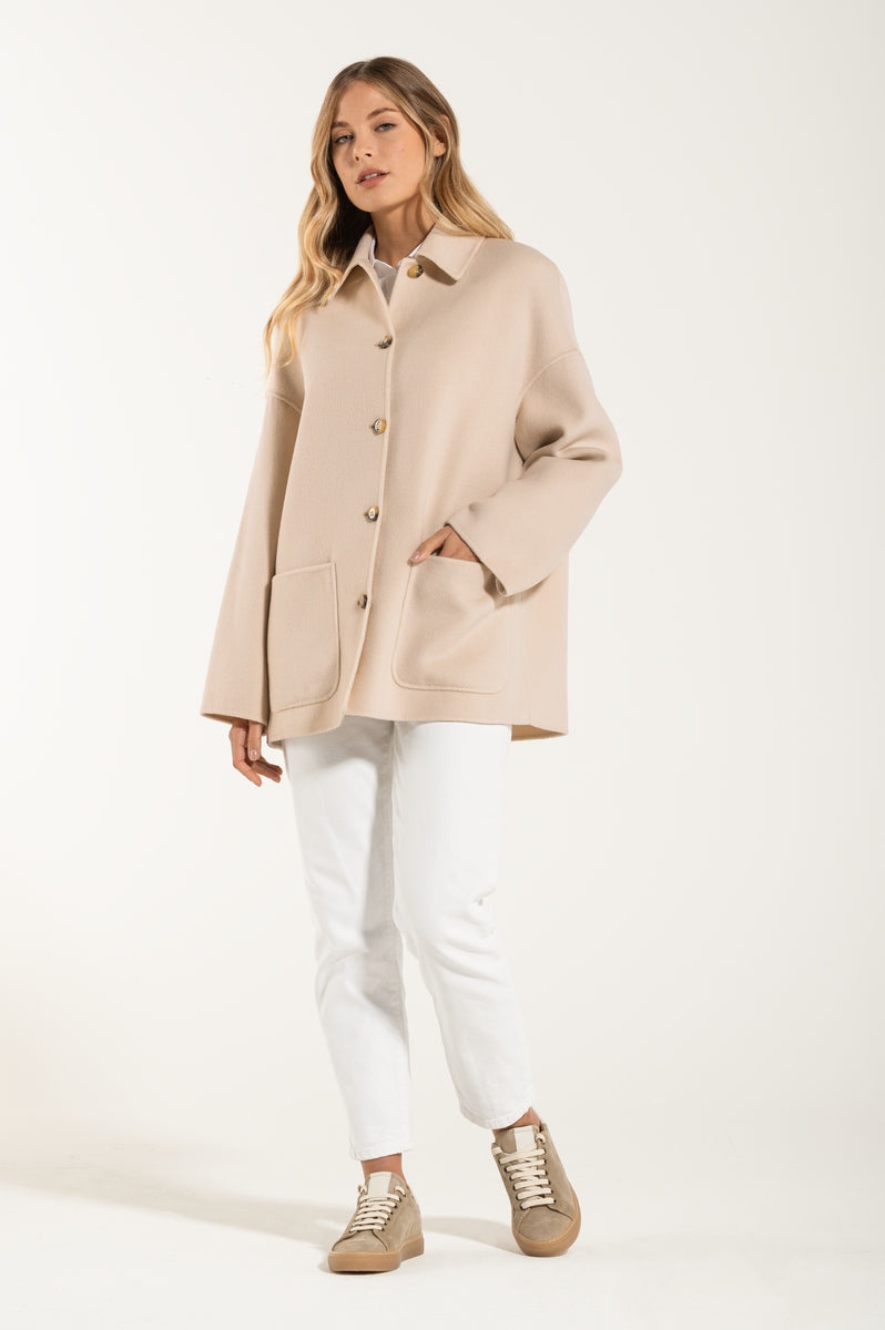 Giacca Cappotto Camel