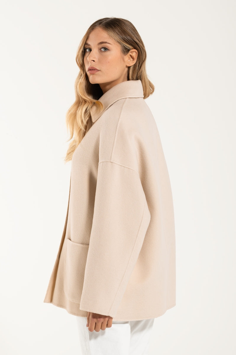 Giacca Cappotto Camel