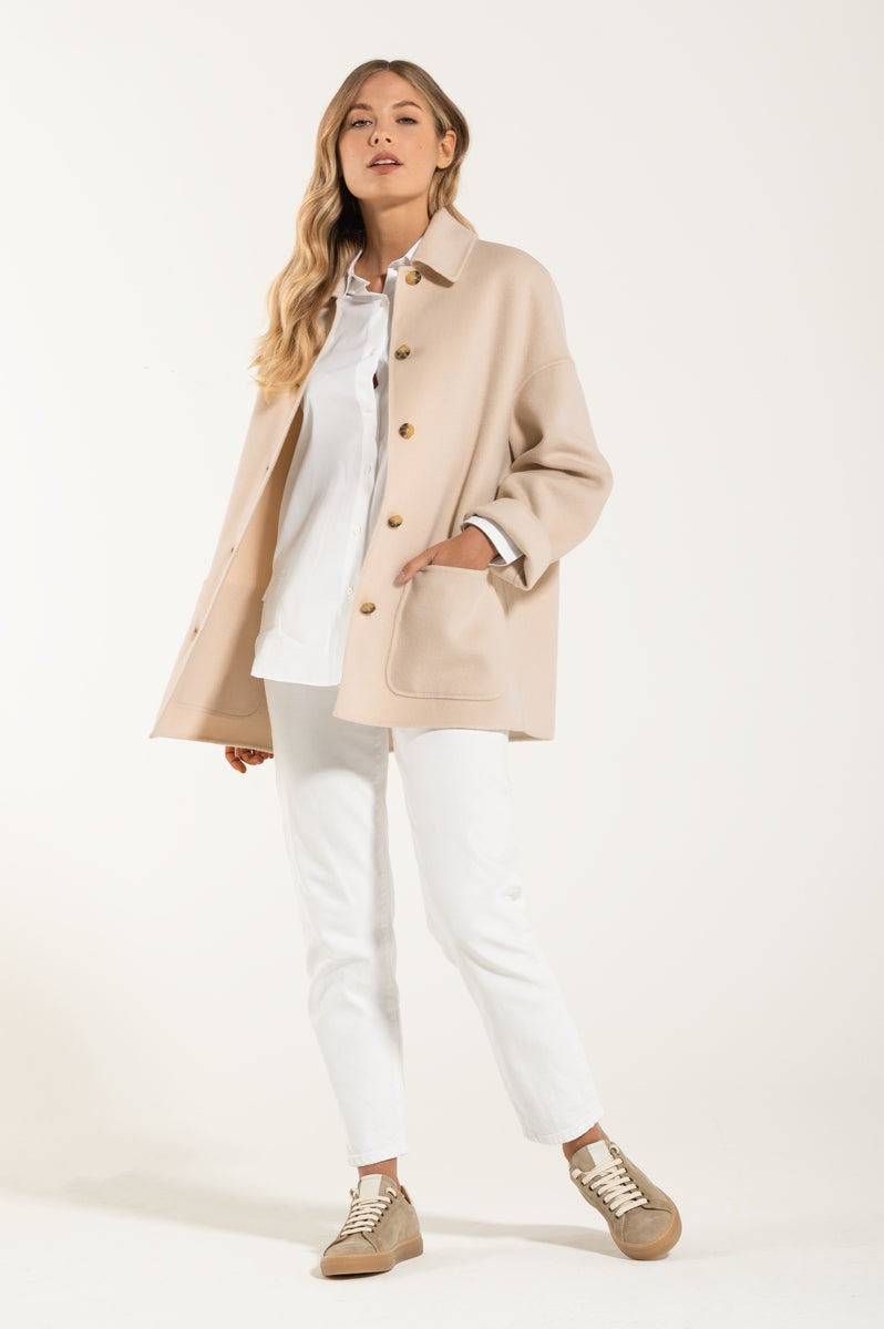 Giacca Cappotto Camel
