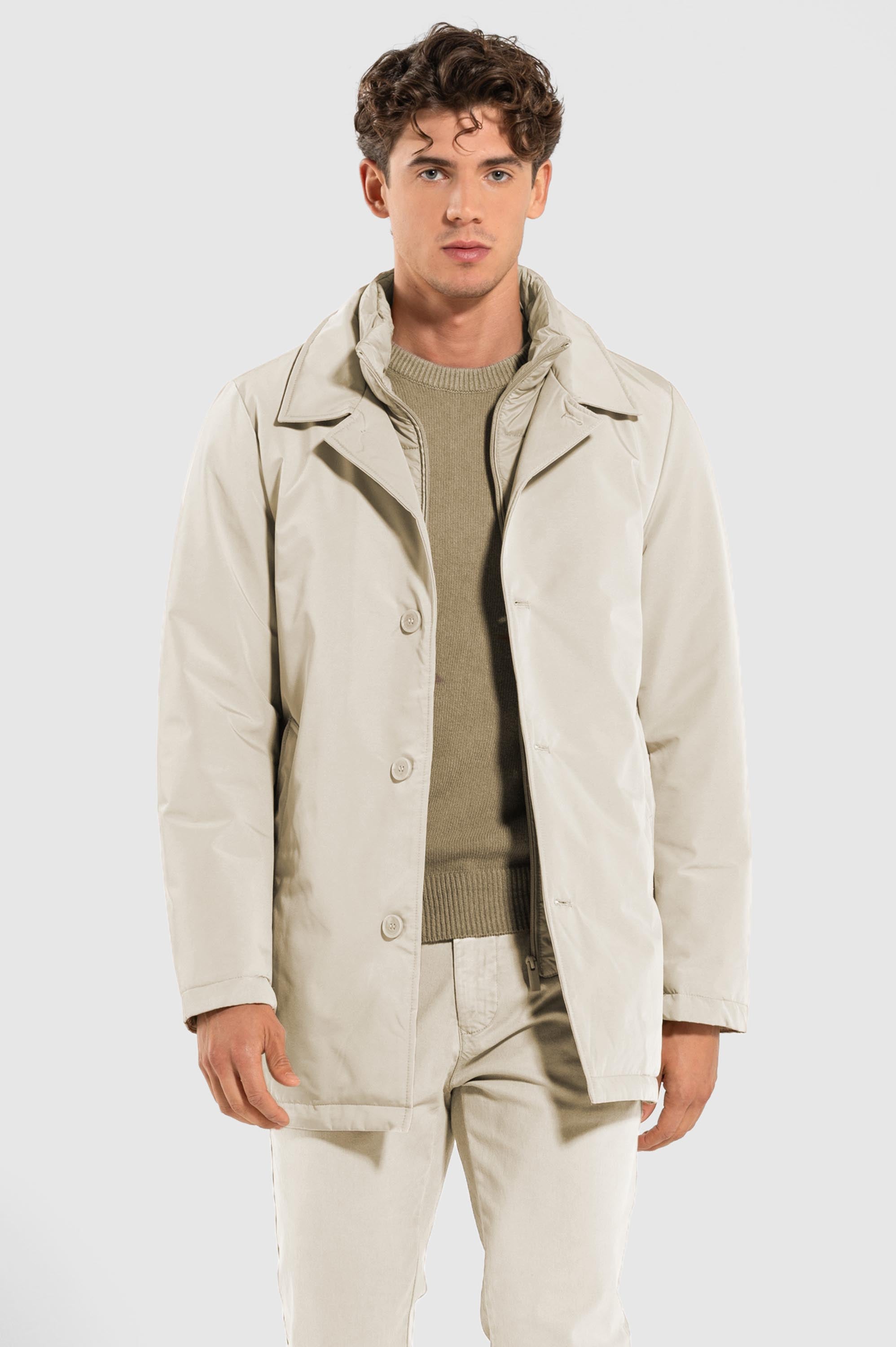 Giubbotto Tecnico Beige Chiaro 182024