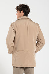 Giubbotto Tecnico Colore Beige Medio Regular Fit