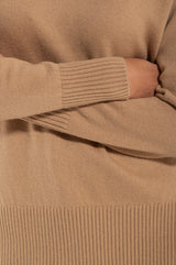 Collo Alto Cashmere Premium Cammello