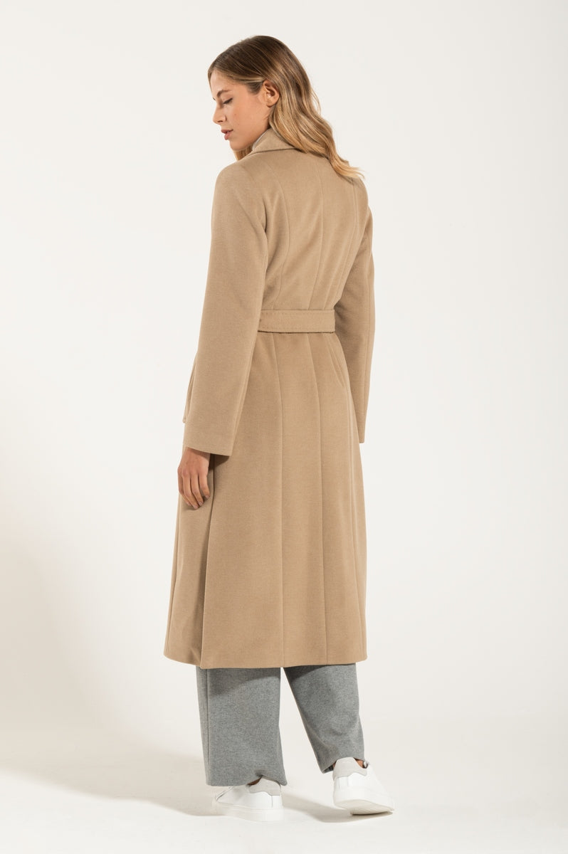 Cappotto di Lana New Camel
