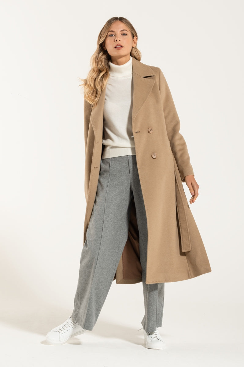 Cappotto di Lana New Camel
