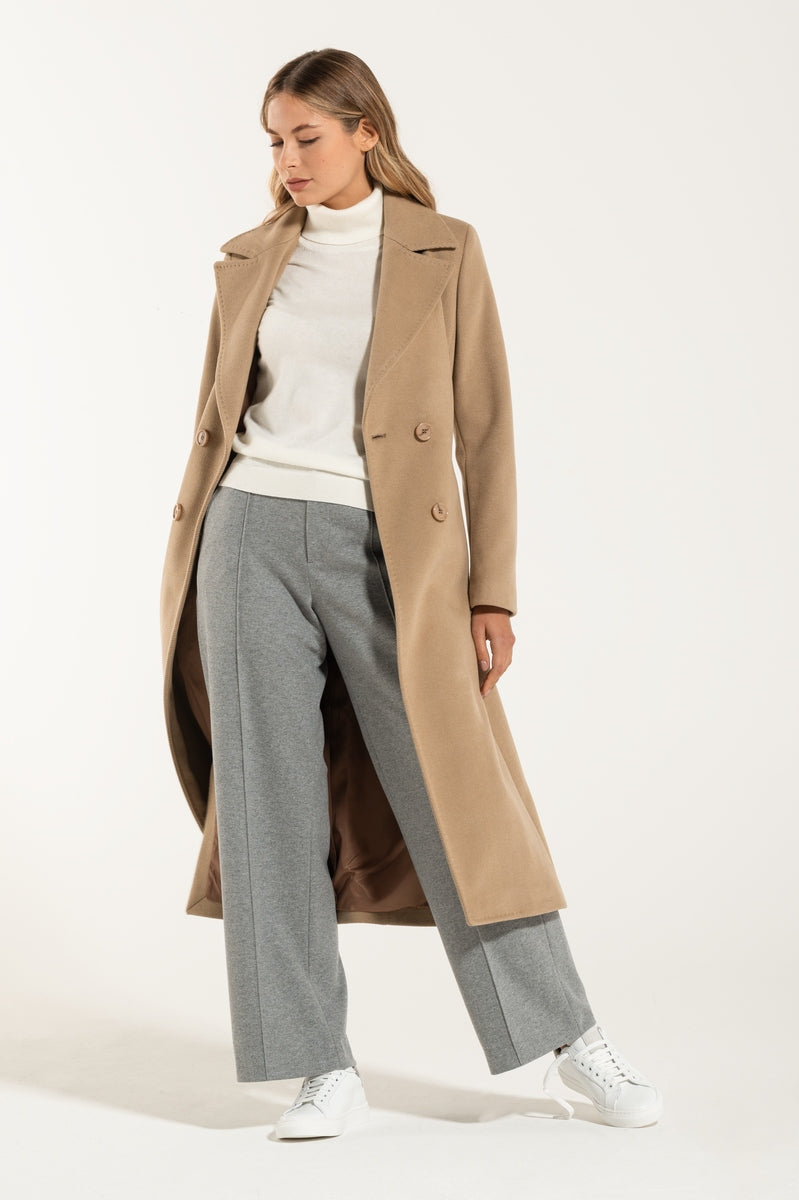 Cappotto di Lana New Camel