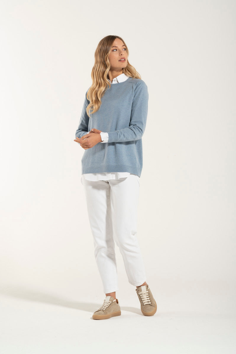  Collo Barchetta Cashmere e Merino Perinca