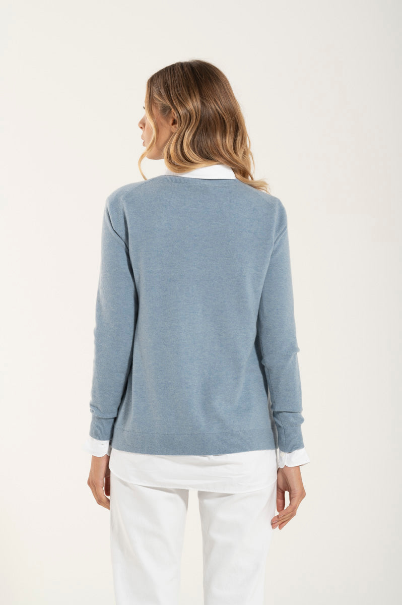  Collo Barchetta Cashmere e Merino Perinca