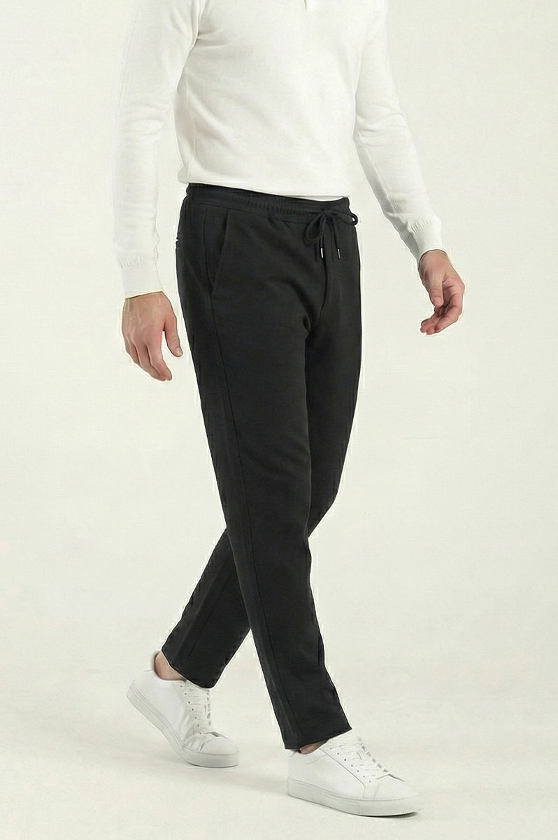 Pantaloni de hanorac negru