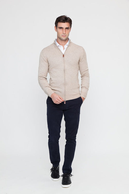 Completo Cardigan Zip e Pantalone