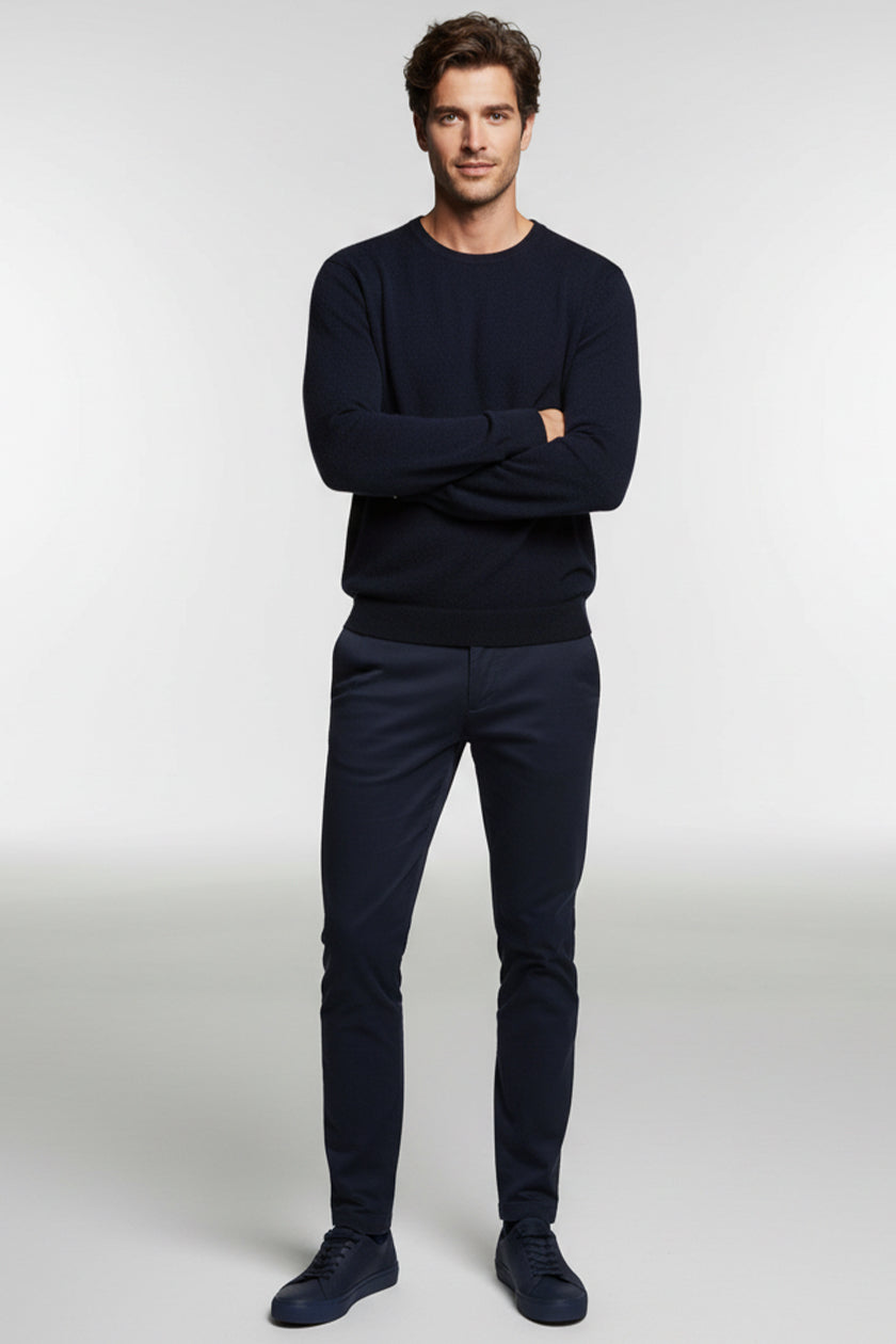 Pantalone in Cotone Blue