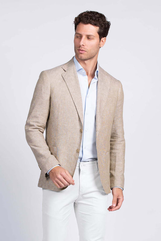 Beige Spring Summer Jacket