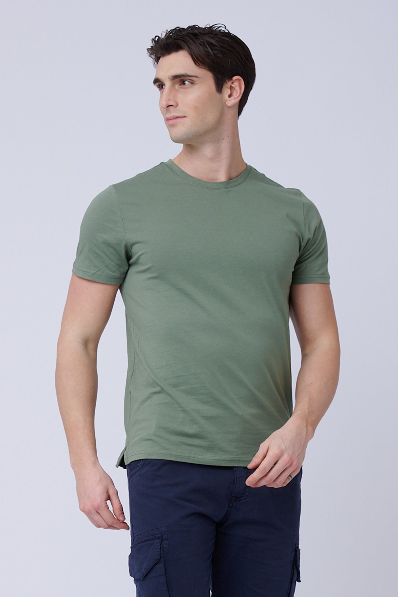 Camiseta verde militar