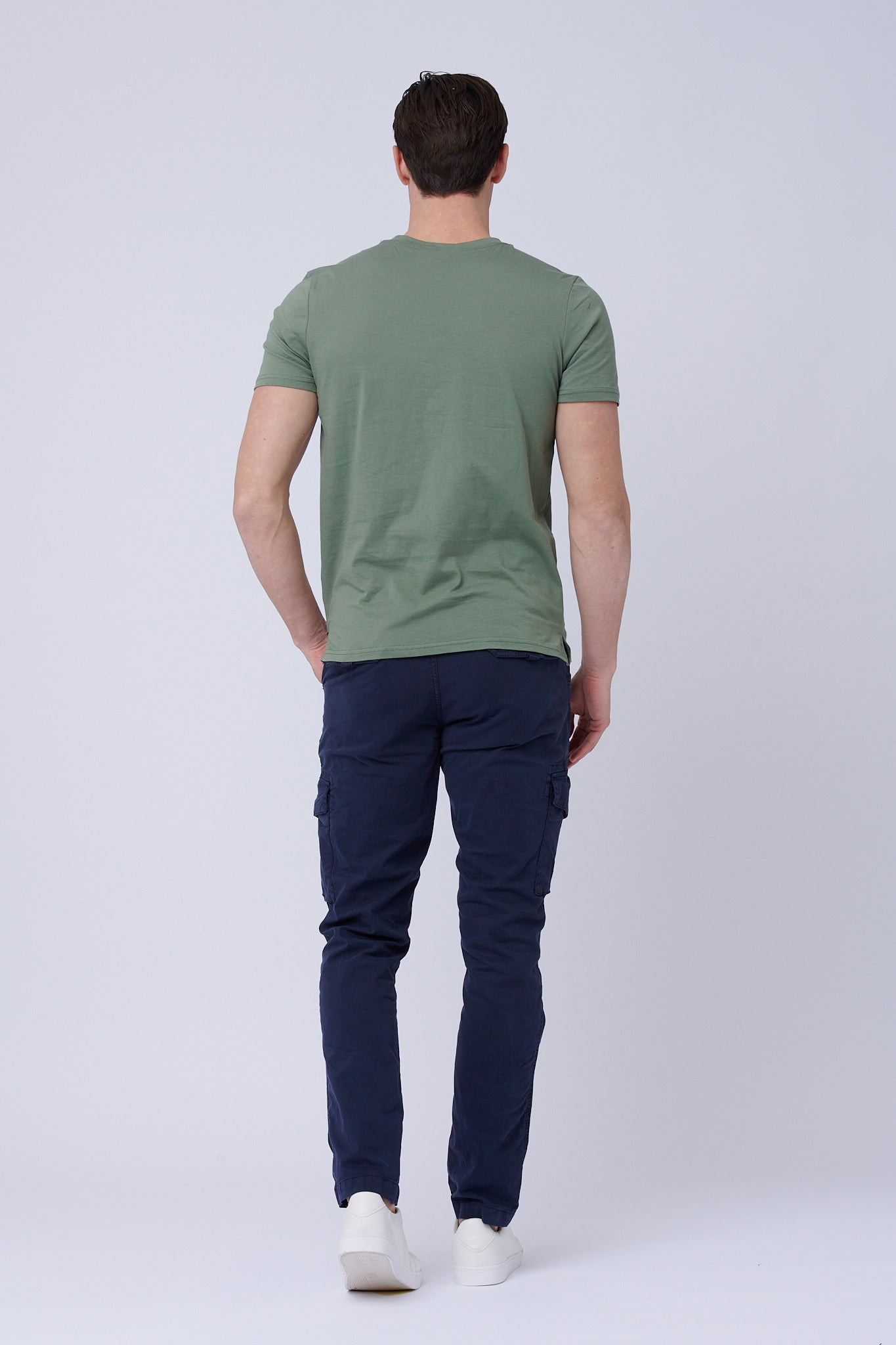 Camiseta verde militar