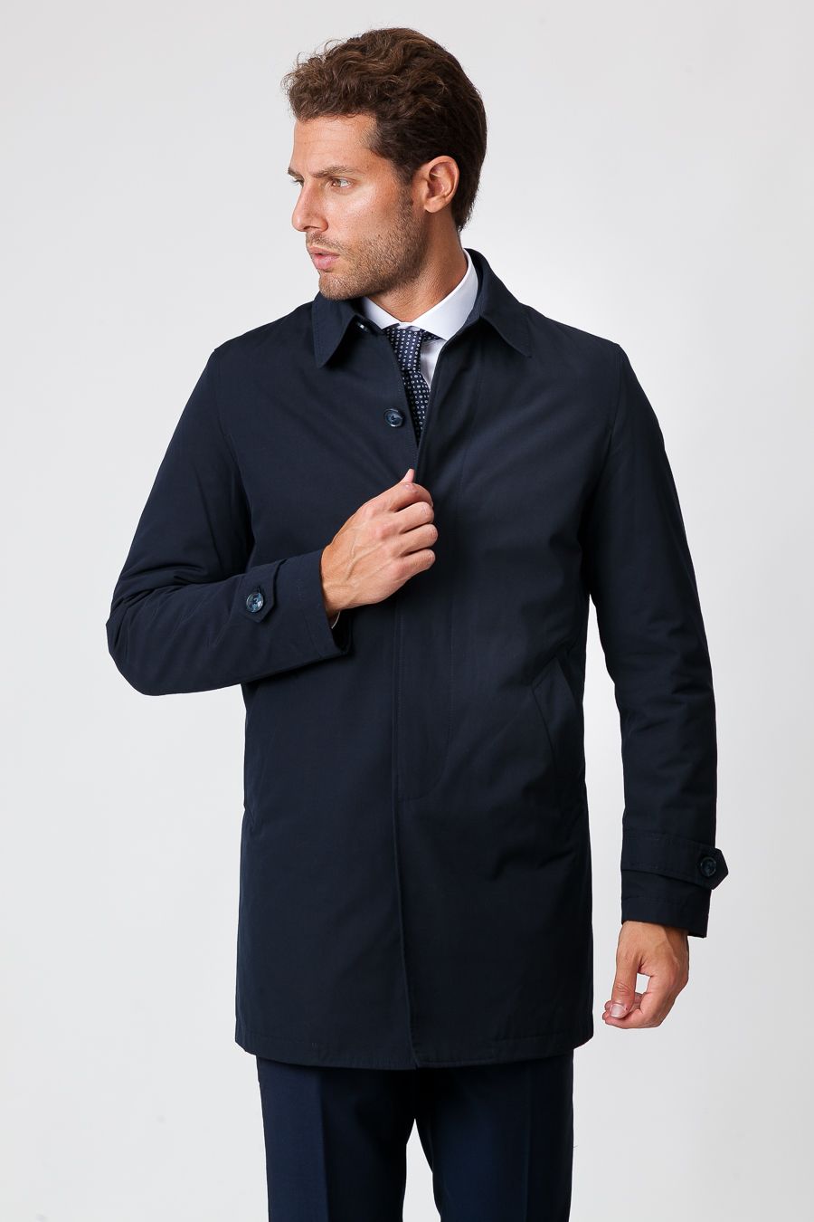 Trench Blue Navy