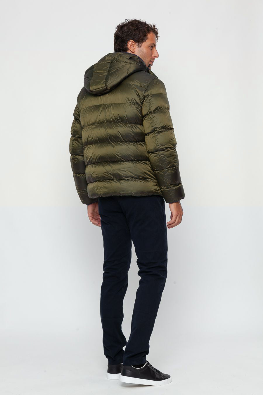 Military Green Down Jacket